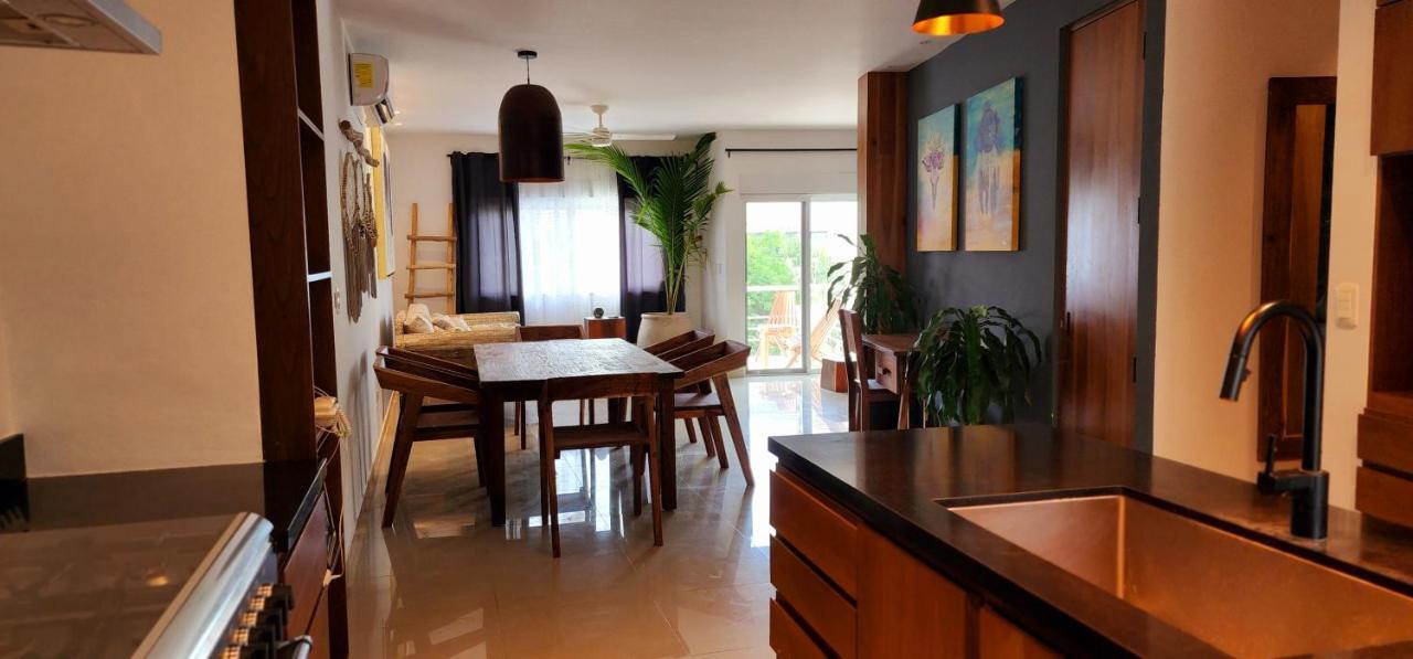 Kin Tulum Apartamento Deluxe - Aldea Zama Leilighet Eksteriør bilde